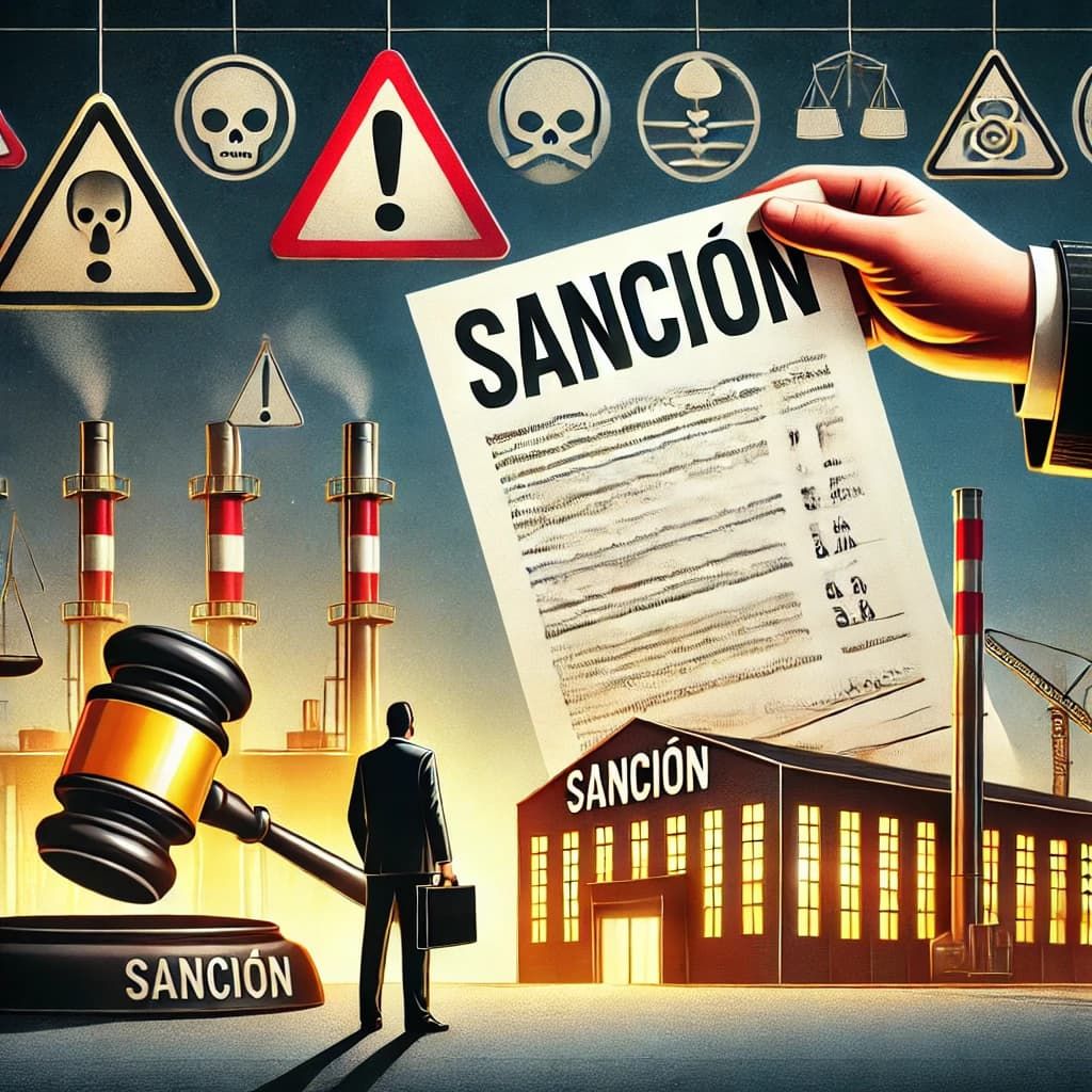 Máquina industrial con Marcado CE en un entorno seguro, contrastando con otra sin certificación y en mal estado, representando los riesgos de no cumplir la normativa