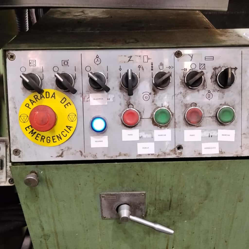 Sistema de seguridad incorporado en rectificadora