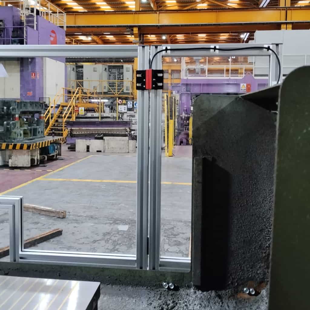 Rectificadora con mejoras de seguridad industrial